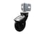 Service Caster 3'' Black Neoprene Rubber Caster Side Mount Bracket SCC-GR03S310-NPRB-BK-71678-CB180 - alternate 1